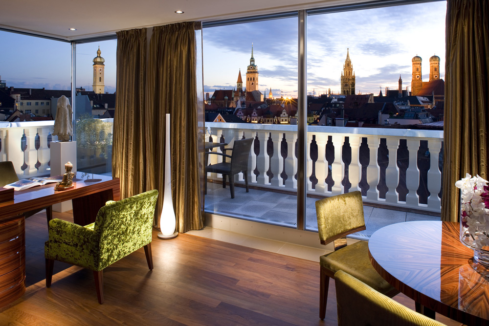 Mandarin Oriental Munich Suite View in germany