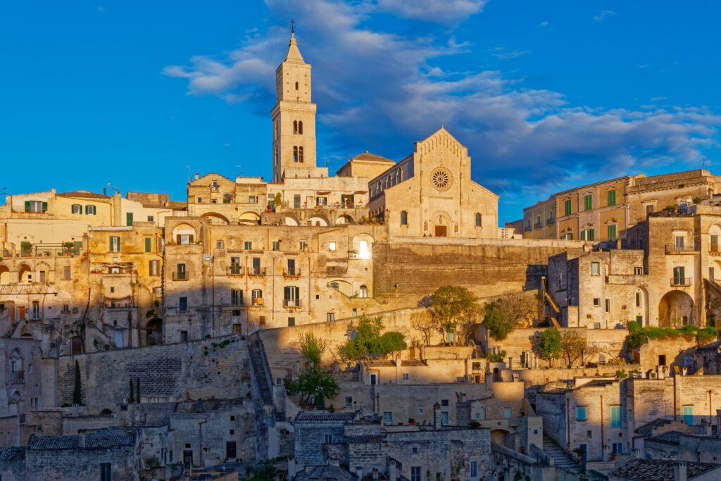 Sassi di Matera panoramic view