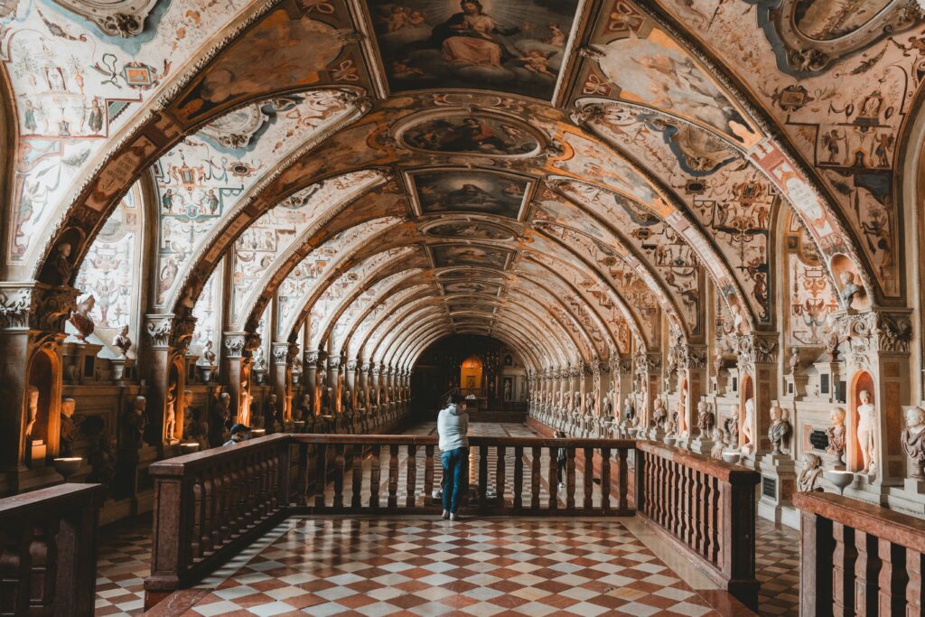 Inside the Residenz Muniche