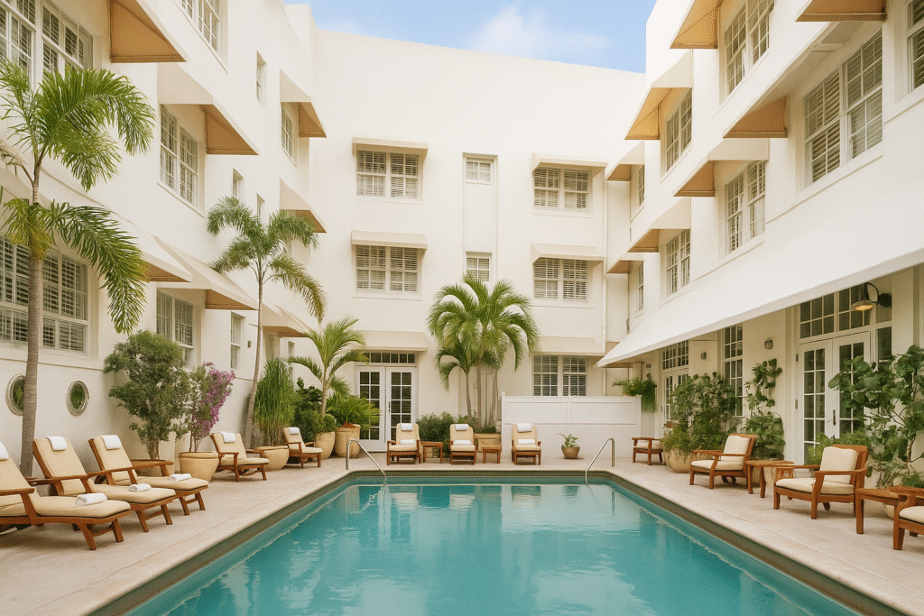 The Betsy South Beach Hotel The Courtyard Pool