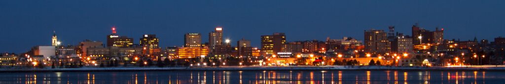 Portland Maine Downtown wide picture
