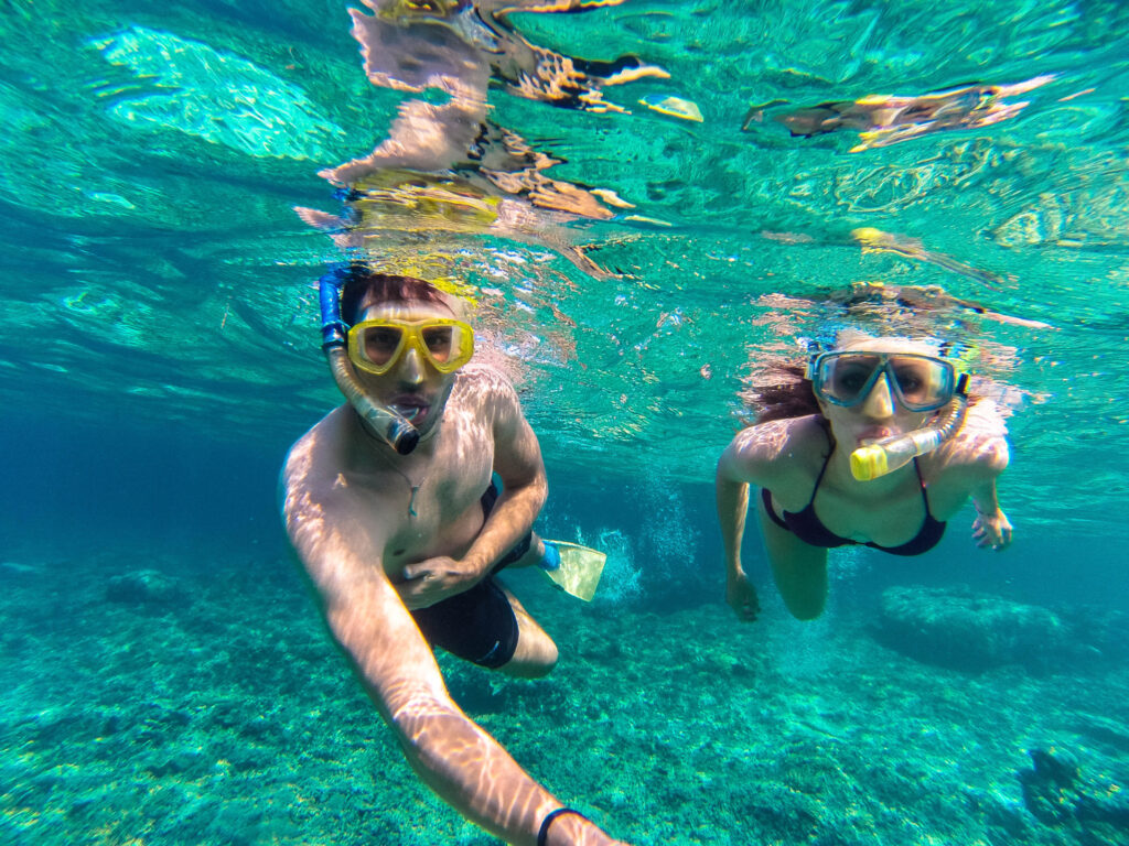 Snorkeling in Crystal-Clear Waters of Elaphiti Islands