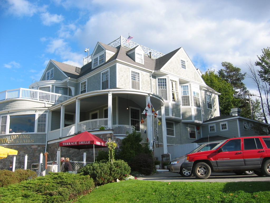 Elegant waterfront dining at the Reading Room at Bar Harbor Inn, highlighted as one of the best restaurants in Bar Harbor, Maine