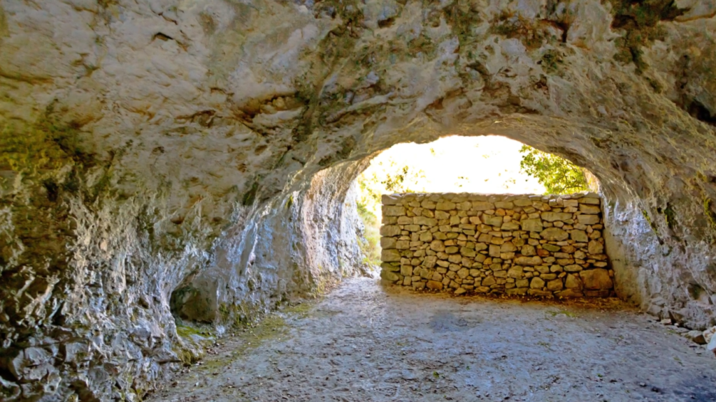Tito's Cave in Vis Island Croatia